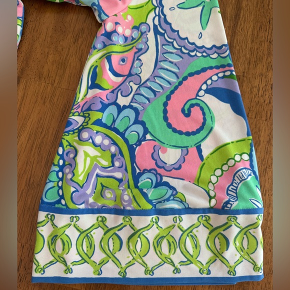 Lilly Pulitzer Tropez Tunic Dress SZ M Multi Conch Republic Engineered - Picture 7 of 14